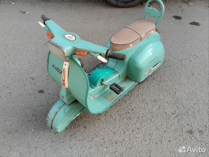 Педальный мини мотороллер Крошка СССР