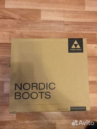 Лыжные ботинки fischer 41 размер, новые