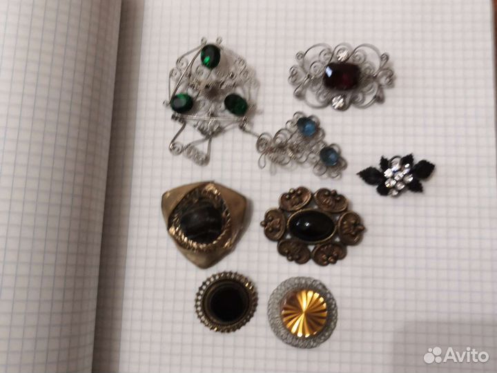 Броши винтаж СССР