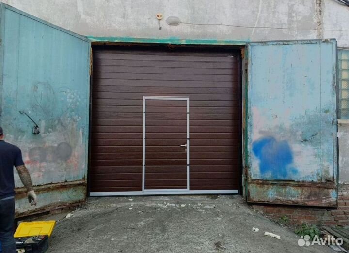 Автоматические ворота с монтажом