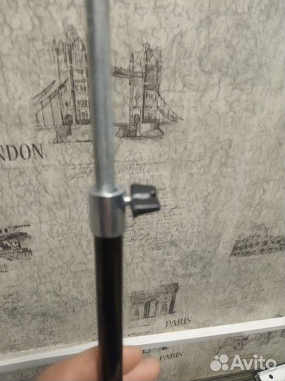 Тычка упора телескопическая стойка под удочку