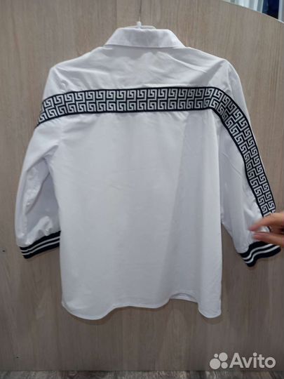 Рубашка школьная 140
