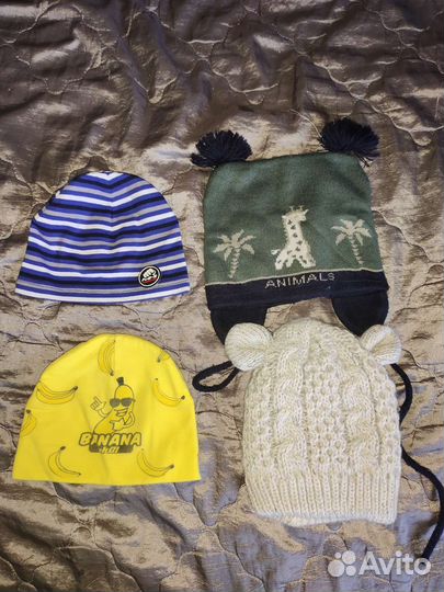 Детские шапки на 1,5-2года