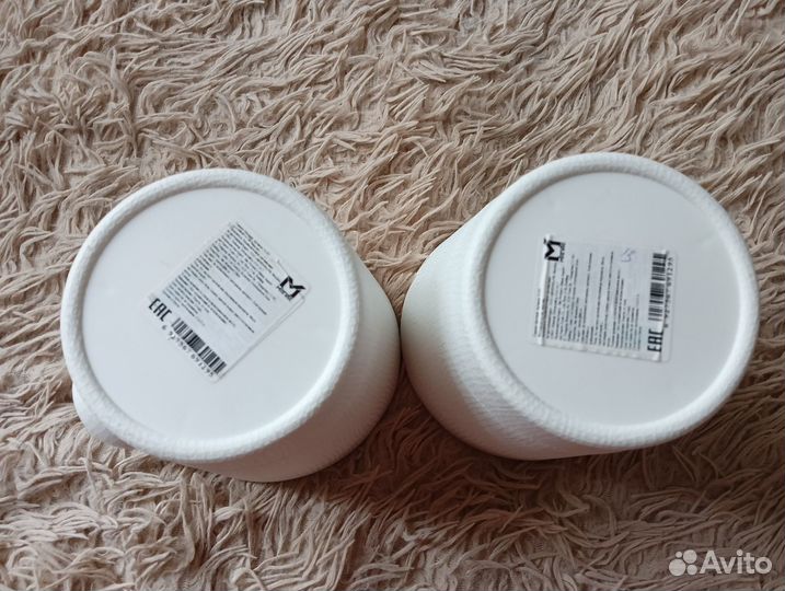 Горшки для цветов 2 шт