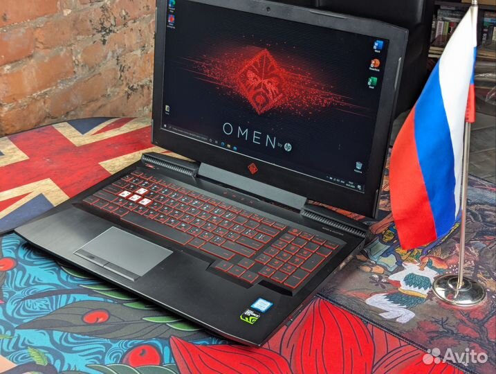 HP omen 15 GTX 1050/ I5/ 16 RAM/ 128 SSD + 500 HDD