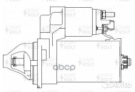 Стартер для а/м BMW 5 F10 (11) /3 F30 (12) /X3