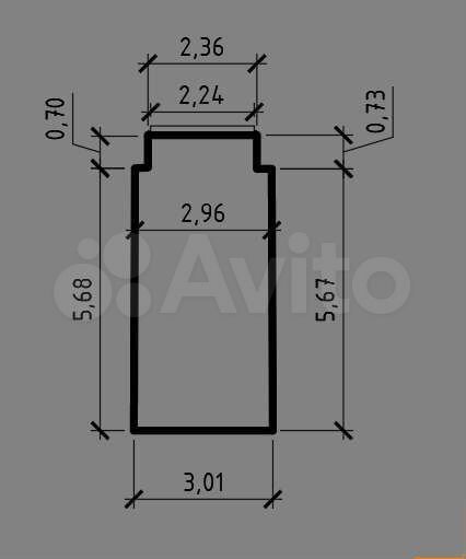 Гараж, 19 м²