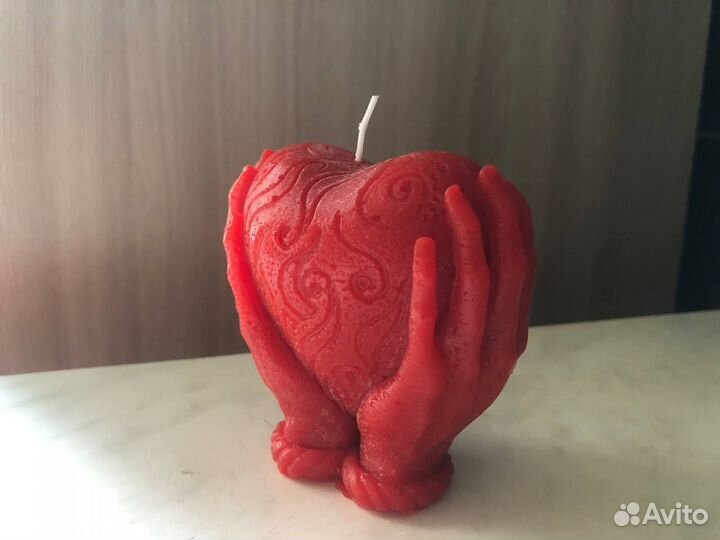 Свеча Негасимое Горячее сердце