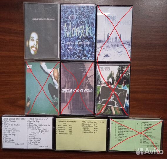 Аудиокассеты с записью часть 1