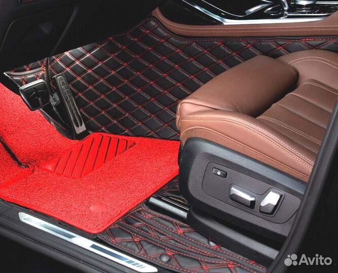 3D Коврики BMW Салон Багажник из Экокожи