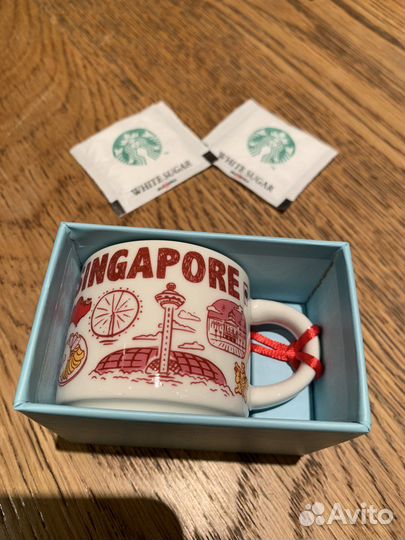 Кофейная чашечка starbucks сингапур