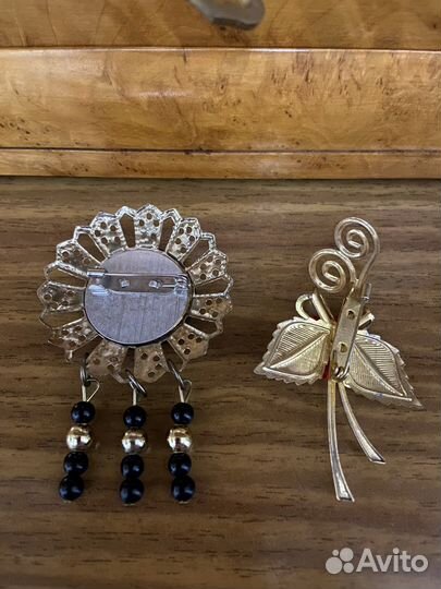 Броши бижутерия СССР