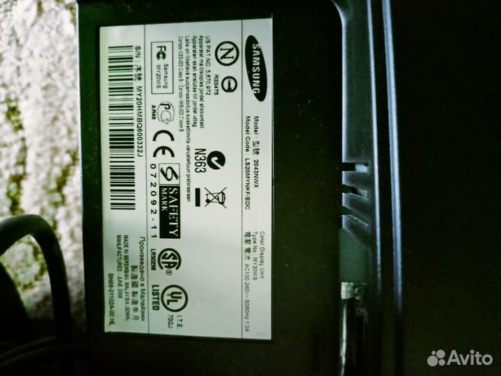 Компьютерный монитор бу