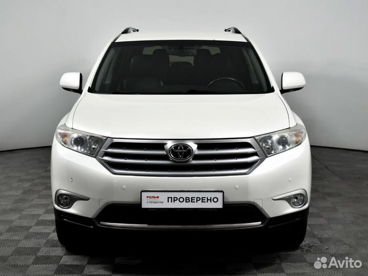 Toyota Highlander 3.5 AT, 2012, 123 000 км