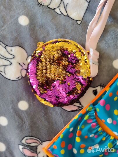 Сумочка детская, карман для садика в шкаф