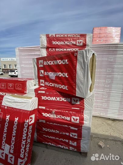 Утеплитель Rockwool Фасад Баттс Оптима 150 мм Для Стен