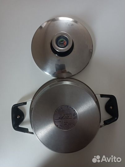 Кастрюля из нержавейки бу