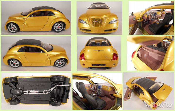 Машинки 1:18, 1:24 металл, литье. Из США