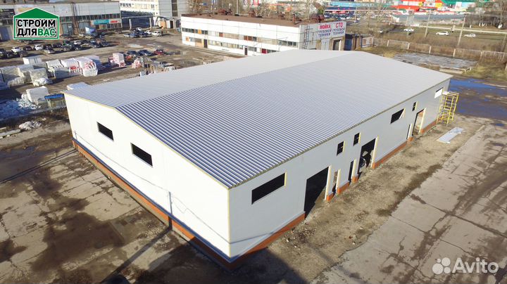 Быстровозводимые ангары под ключ