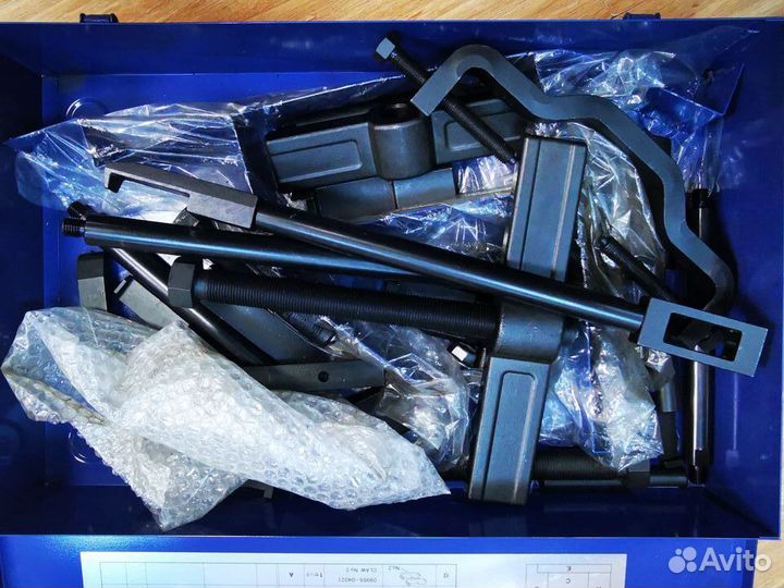 Набор съемников шкива коленвала Toyota