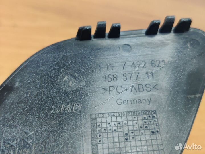 Заглушка переднего бампера BMW G20