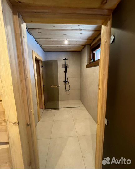 Русская баня на дровах