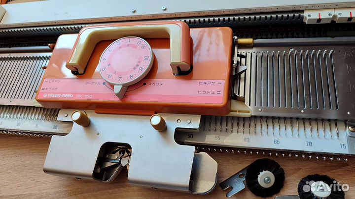 Каретка 3, 4кл + интарсия, платтинг / Silver Reed