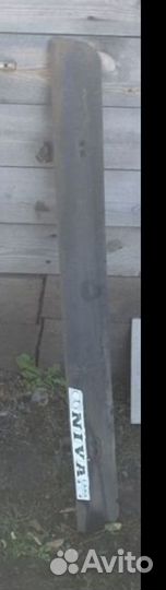 Задний спойлер на ниву