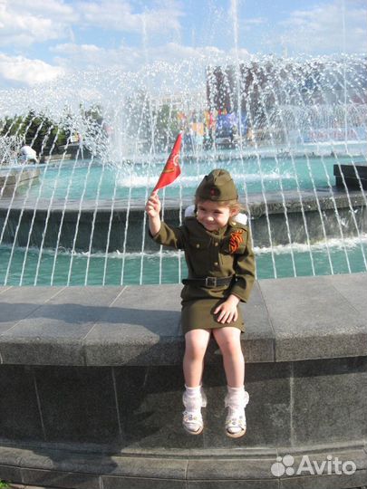 Детские гимнастёрки, платья, костюмчики к 9 Мая