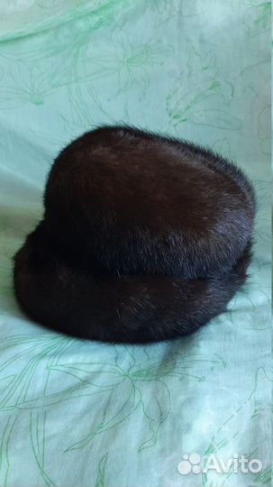 Шапка норковая женская