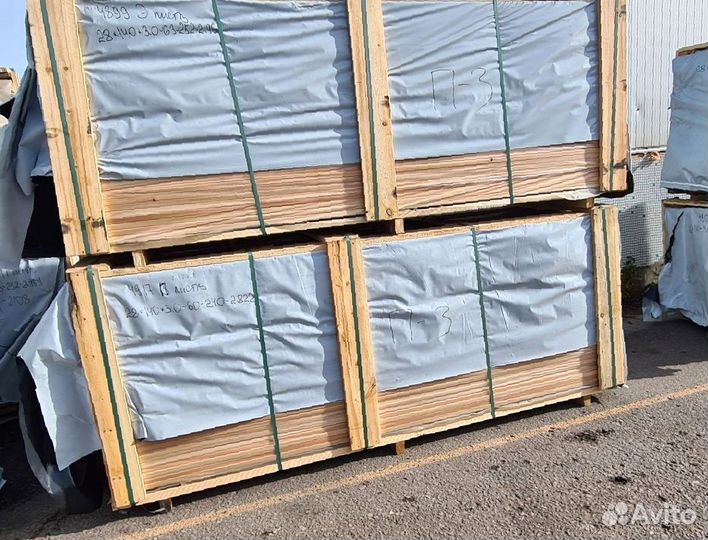 Планкен прямой лиственница 20х140х3000х5шт