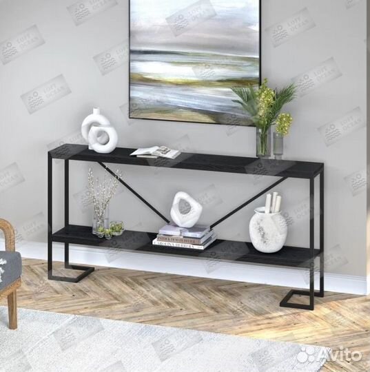 Консоль в стиле лофт «Ранчу»