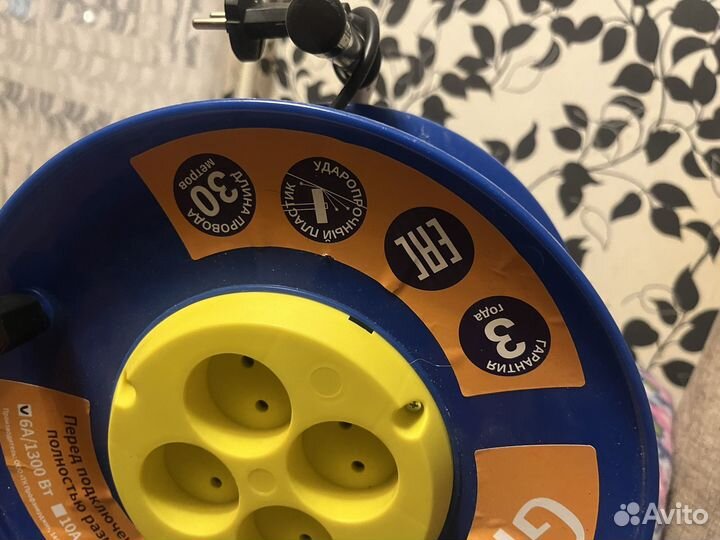 Удлинитель на катушке 30м