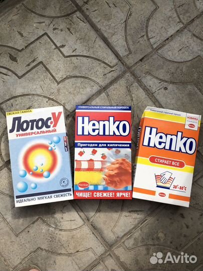 Стиральный порошок Henko Лотос