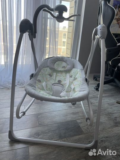 Электрокачеля шезлонг