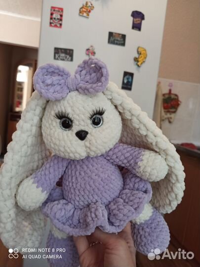 Игрушки из плюшевой пряжи