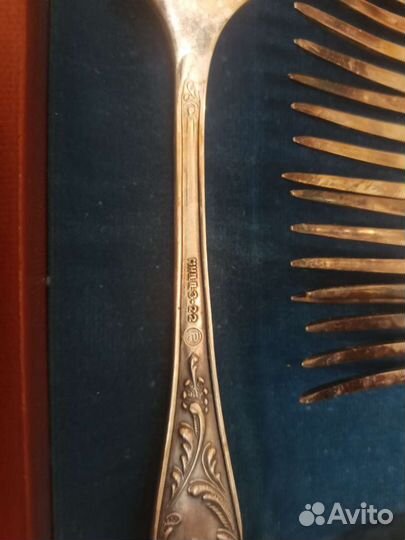 Набор посеребренный 6 персон