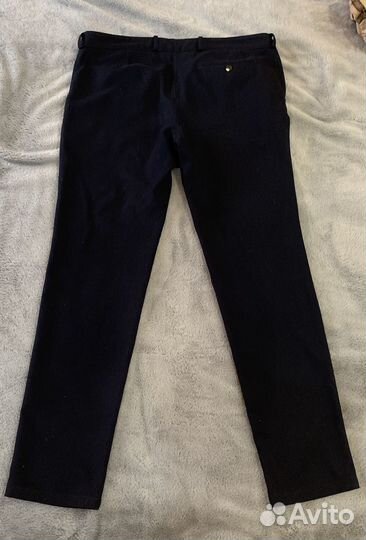 Брюки школьные синие