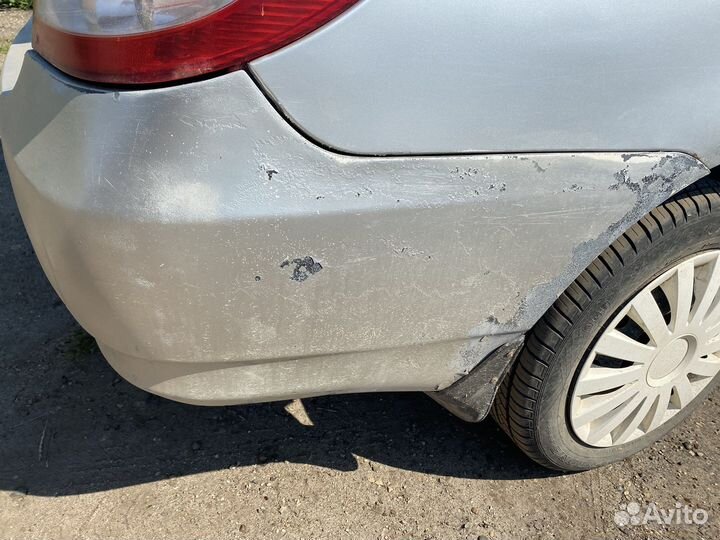 Задний бампер byd f3