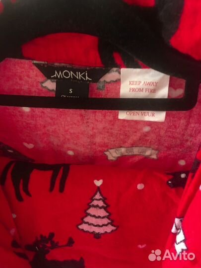 Пижама Monki фланель