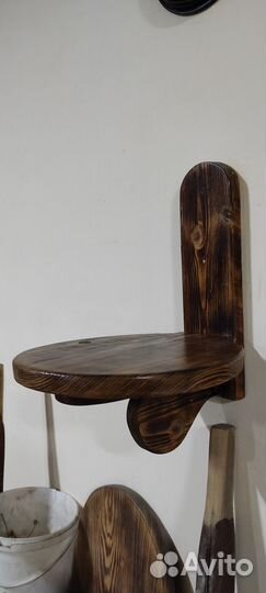 Полки настенные в стиле лофт