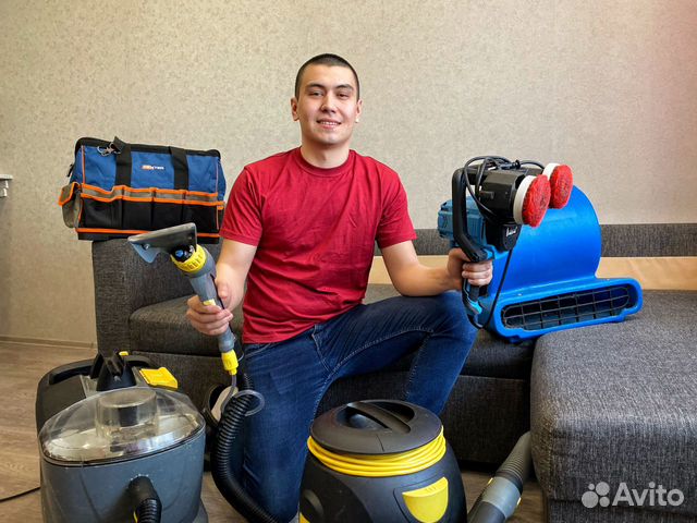 Химчистка мягкой мебели на дому в Перми | Услуги | Авито