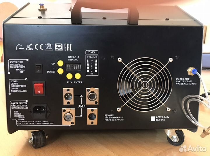 Генератор тяжелого дыма involight LFM1200DMX