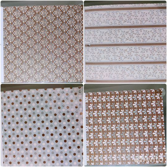 Бумага для скрапбукинга набор 