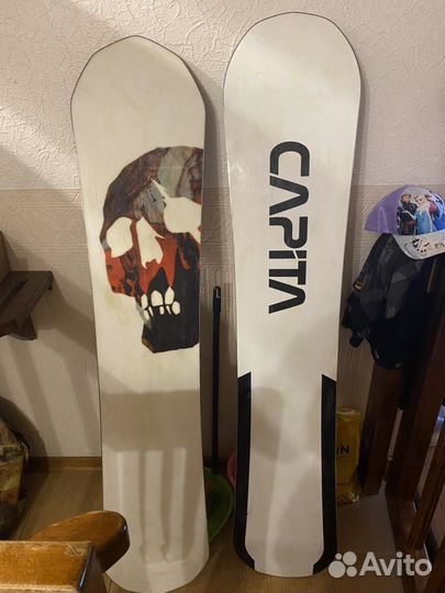 Сноуборд Capita ultrafear,mercury, крепления, боти
