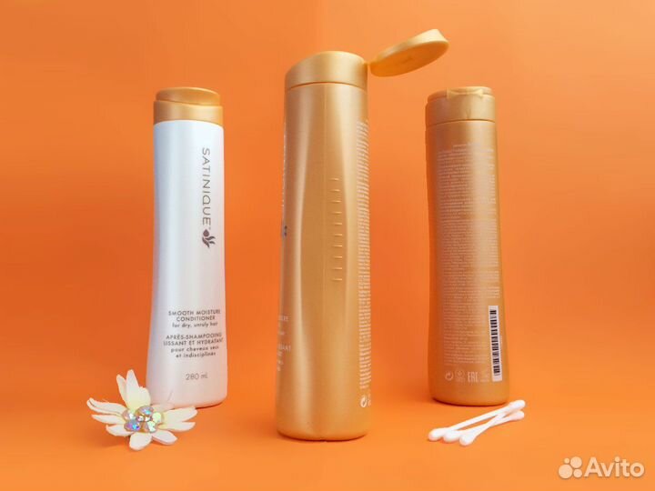 Шампунь для разглаживания волос Amway Сатиник 028л