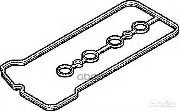 Прокладка крышки клапанов toyota prius 00- 1.5