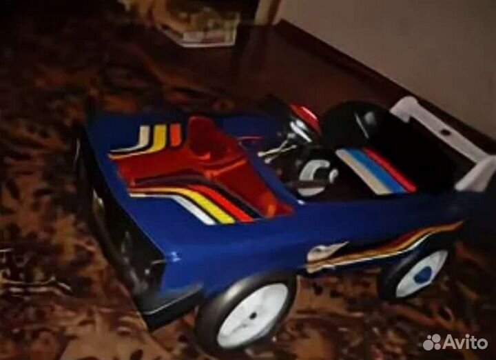 Детская педальная машина СССР