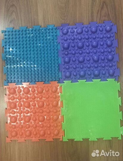 Коврик пазл массажный ортодон набор 25 пазлов