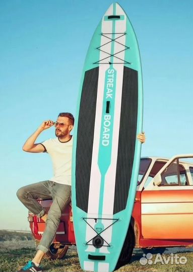 Сап борд Streak Board Green, Sup board доска